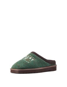 Ariat 93 Liberty Square Toe Slipper Forest Green | AHFTUI-481