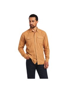 Ariat Ace Retro Fit Shirt Chipmunk | JVUCFY-548