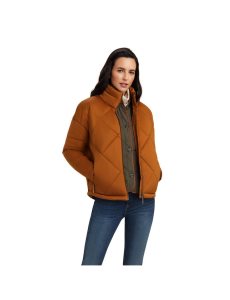 Ariat Adena Insulated Jacket Chestnut | YKIPWO-714