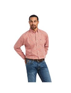 Ariat Alejandro Classic Fit Shirt Ginger Spice | GLVTDK-012