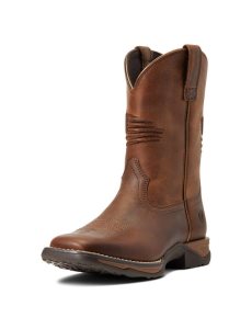 Ariat Anthem Patriot Western Boot Distressed Brown | JBRTDF-817