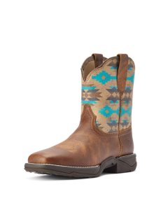 Ariat Anthem Shortie Savanna Western Boot Dry Taupe | HZBSWL-643