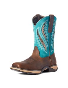 Ariat Anthem VentTEK Western Boot Chocolate Chip | YLPOIF-637