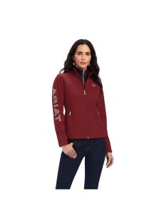 Ariat Aparejo Team Softshell Jacket Sun-dried Tomato | DNLTXU-810