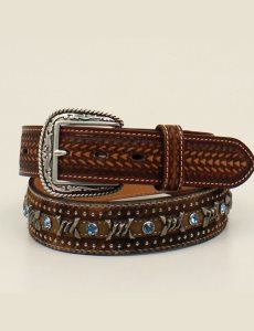 Ariat Barbed wire belt Brown | VDMHOI-697