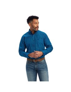 Ariat Beasley Classic Fit Shirt Classic Blue | DBIWLG-530