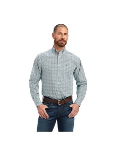 Ariat Berwick Fitted Shirt White | QOLVEP-534