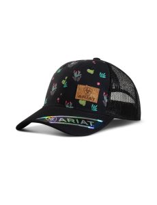 Ariat Cactus print cap black Black | OIACML-260