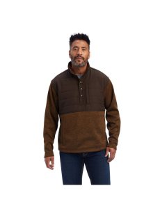 Ariat Caldwell Reinforced Snap Sweater Brindlewood | YJTKRQ-958