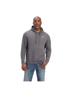 Ariat Camo Flag Sweatshirt Charcoal Heather | XWQETK-172