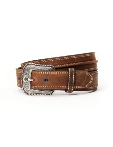 Ariat Center Ridge Tan Belt Natural | QYEKJZ-893