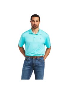 Ariat Charger 2.0 Polo Drift Turquoise | ZLRIHW-037