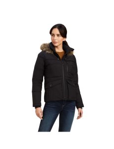 Ariat Clairborne Down Jacket Black | PXLGMU-702