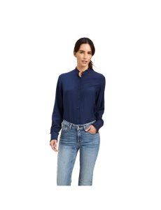 Ariat Clarion Blouse Navy | YKJTCS-429