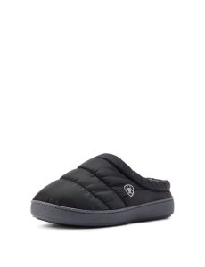 Ariat Crius Clog Slipper Black | YSGOUX-135