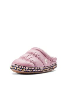 Ariat Crius Clog Slipper Pink | JQNSOY-341