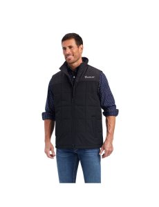 Ariat Crius Insulated Vest Black/Phantom Heather | VFHDBR-623