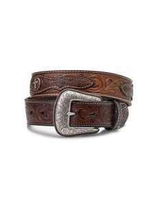 Ariat Cross Medallion Belt Brown | TYJWXM-685