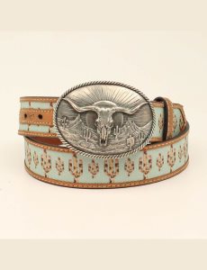 Ariat Cruiser cactus belt Turquoise | RHYZWP-026