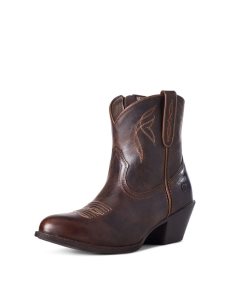 Ariat Darlin Western Boot Sassy Brown | JDELHX-562