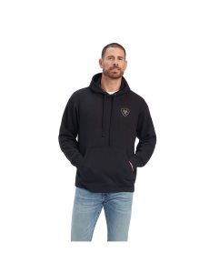 Ariat EST Block Sweatshirt Black | JNEDAB-306