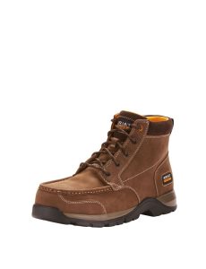 Ariat Edge LTE Chukka Composite Toe Work Boot Dark Brown | EWNRSV-746