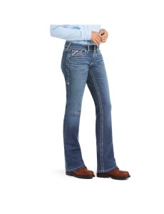 Ariat FR DuraStretch Entwined Boot Cut Jean Oceanside | MYUZWO-380