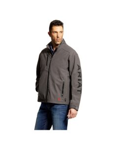 Ariat FR Team Logo Jacket Iron Gray | FNEICJ-493