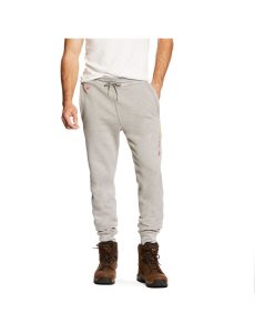 Ariat FR Work Sweatpants Heather Gray | COZGHB-239