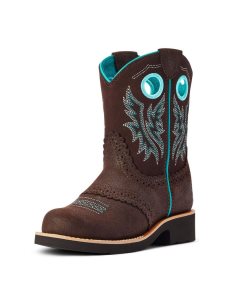 Ariat Fatbaby Cowgirl Western Boot Royal Chocolate | NKXHCS-614