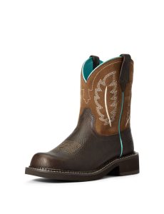 Ariat Fatbaby Heritage Feather II Western Boot Cottage | FQTHEC-450