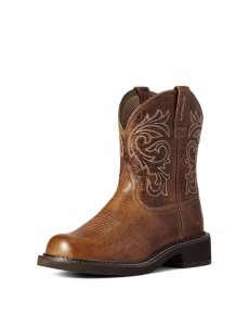 Ariat Fatbaby Heritage Mazy Western Boot Crackled Cottage | KOFVUL-386