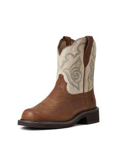 Ariat Fatbaby Heritage Tess Western Boot Tortuga | ORVUXI-089