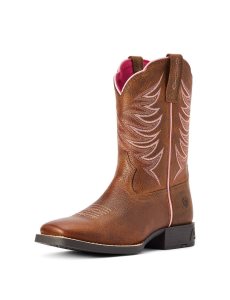 Ariat Firecatcher Western Boot Rowdy Brown | DKQRYU-481