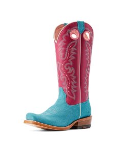 Ariat Futurity Boon Western Boot Sky Blue Roughout | WTIGXV-168