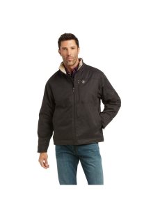 Ariat Grizzly Canvas Jacket Espresso | GYRQBW-875