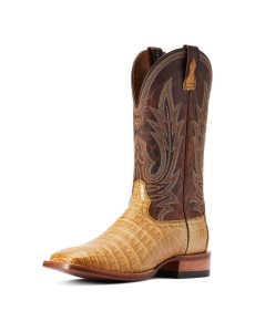 Ariat Gunslinger Western Boot Honeycomb Caiman Belly | RATJOD-617