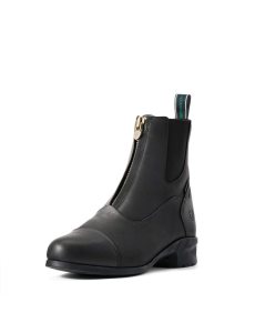 Ariat Heritage IV Zip Waterproof Insulated Paddock Boot Black | FXZJCD-185