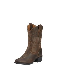 Ariat Heritage Western Western Boot Distressed Brown | QKEILR-724