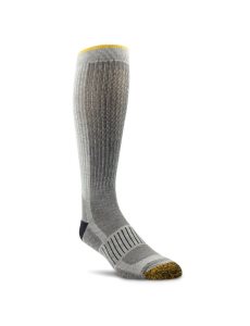 Ariat High Performance Mid Calf Tek Work Sock 2 Pair Pack Grey | JUPEAG-190