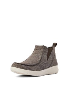 Ariat Hilo Midway Heathered Brown | TWMHYK-174