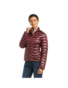 Ariat Ideal 3.0 Down Jacket Iridescent Windsor Wine | FYOSEC-643