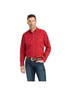 Ariat Korbin Stretch Classic Fit Shirt Samba | IYVSHA-498