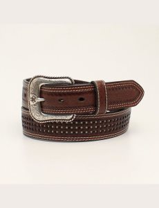 Ariat Lattice belt Brown | LRAQJP-703