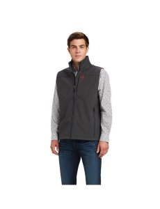 Ariat Logo 2.0 Softshell Vest Charcoal/Americana | SPJUHB-854