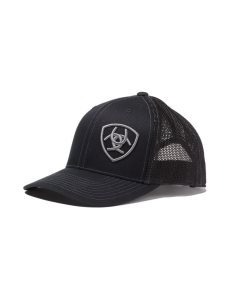 Ariat Logo Snapback Cap Black | WBTUGJ-478