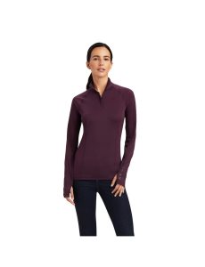 Ariat Lowell 2.0 1/4 Zip Baselayer Mulberry | PTFOAG-645