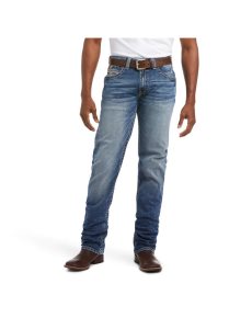 Ariat M4 Low Rise Stretch Longspur Stackable Straight Leg Jean Dakota | UIAHMS-281