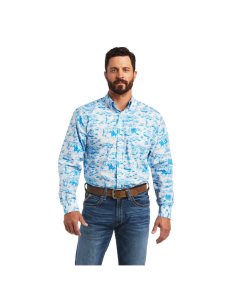 Ariat Marcus Classic Fit Shirt White | VSIJTG-208