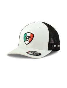 Ariat Mexico shield logo cap White | FXPQMC-736